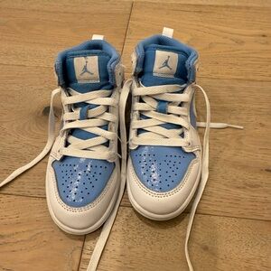 Kids air Jordan sneakers size 12 like new